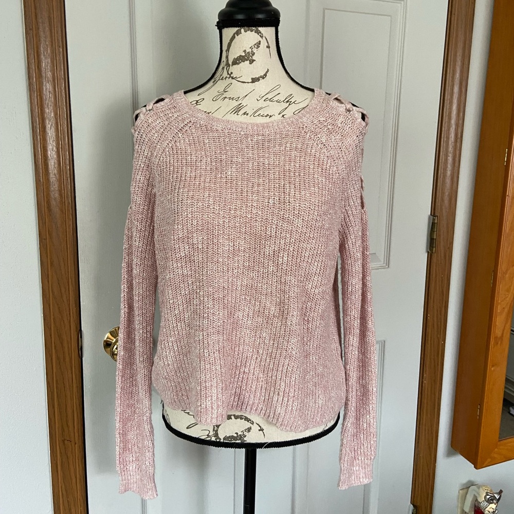 Cloud Chaser Open Shoulder Sweater